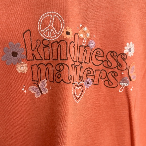 Carter's Other - Carter's Orange Long Sleeve Tee - Kindness Matters